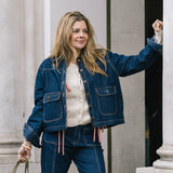 Denim Jean with Patch Pockets and a Bootcut Leg