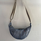 The Charlie Crossbody Bag in Denim