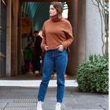 Organic Cotton Winnie Jumper in Copper