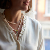 Pearl Hand of Charity Necklace by Bella Riley
