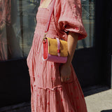 Dinky Upcycled Leather Handbag Tutti Fruity by LPOL