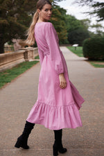 Joelle Dress In Pink by Spirit and Grace