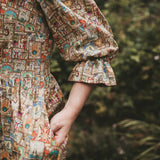 Felicity Dress in Tarot Print
