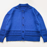 West Cardigan in Royal Blue
