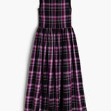 Celia Cowl Neck Maxi Dress in Berry & Black