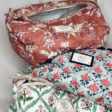 Rose No Waste Jumbo Wash Bag in Terracotta