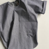 Sailor Smock Top in Navy and White Stripe