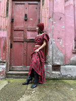 Red Stewart Tartan Rosa Skirt