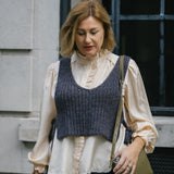 Eccleston Knit Tabard in Peat