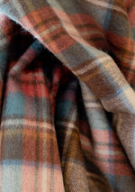 Lambswool Scarf in Stewart Dress Antique Tartan by TBCo.