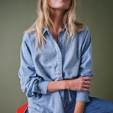Stella Denim Blouse