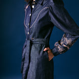 Forage Denim Shirt Dress