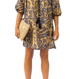 Mini Beach Dress in Batik Solo by Arifah Studio
