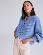 Sophie Italian Cardigan in Soft Blue by Cape Cove