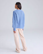 Sophie Italian Cardigan in Soft Blue by Cape Cove