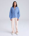 Sophie Italian Cardigan in Soft Blue by Cape Cove