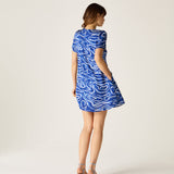 Jane Blue Wave Dress