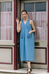 Recycled Denim Wenna Dress by Studio Remade