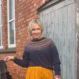 Fairisle Yoke Jumper in Cosmos