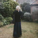 Black Cocoon Sleeve Jumper