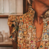 Madison Print Top