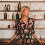 Luna Circus Print Blouse