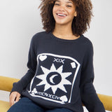 Tarot Crew Neck Cotton Sweater