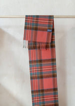 Lambswool Scarf in Stewart Royal Antique Tartan by TBCo.