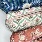 Rose No Waste Jumbo Wash Bag in Terracotta
