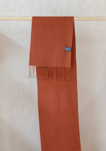 Lambswool Scarf in Rust Melange by TBCo.