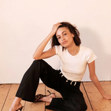 Black Linen Trousers