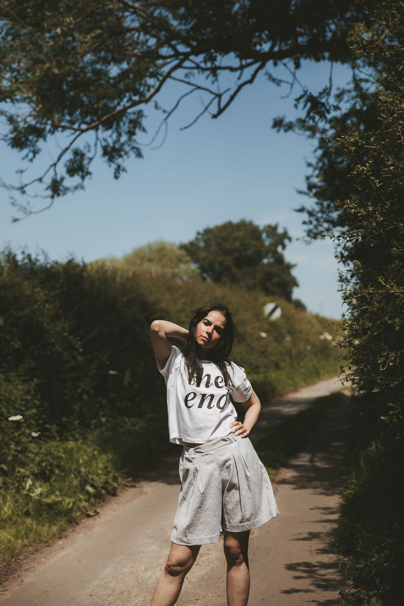 The End T-Shirt by the Amateur Weather Observers X Percy Langley