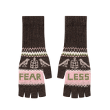 Fearless Fingerless Gloves in Cocoa