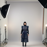 Mixed Tartan Capette