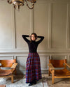 Petticoat Skirt In Tartan Brights by Justine Tabak