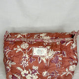 Rose No Waste Jumbo Wash Bag in Terracotta