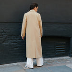 Double Breasted Camel Coat by Albaray