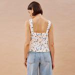 Spring Pressed Floral Top by Albaray