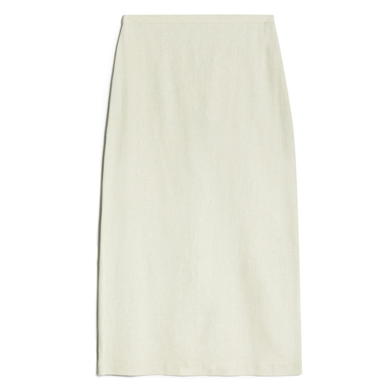 Linen Twill Pencil Skirt by Albaray