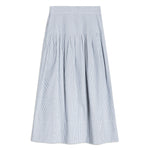 Ticking Stripe Drop Waist Skirt by Albaray