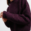 Burgundy Boucle Jumper by Albaray