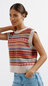 Fair Isle Tank Top by Albaray