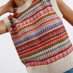 Fair Isle Tank Top by Albaray