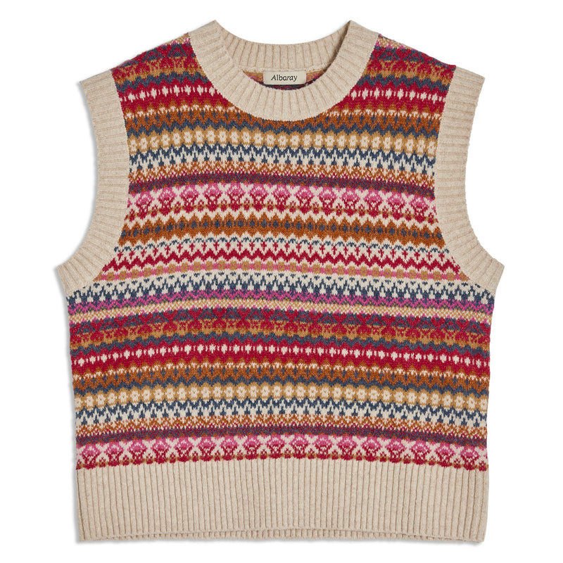 Fair Isle Tank Top by Albaray