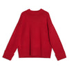 Red Relaxed Turn Up Cuff Jumper by Albaray