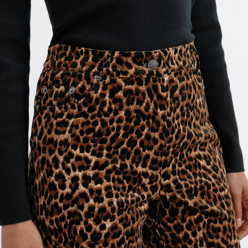 Animal Cord Trousers by Albaray