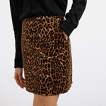 Animal Cord Short Skirt by Albaray