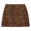 Animal Cord Short Skirt by Albaray