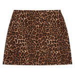 Animal Cord Short Skirt by Albaray