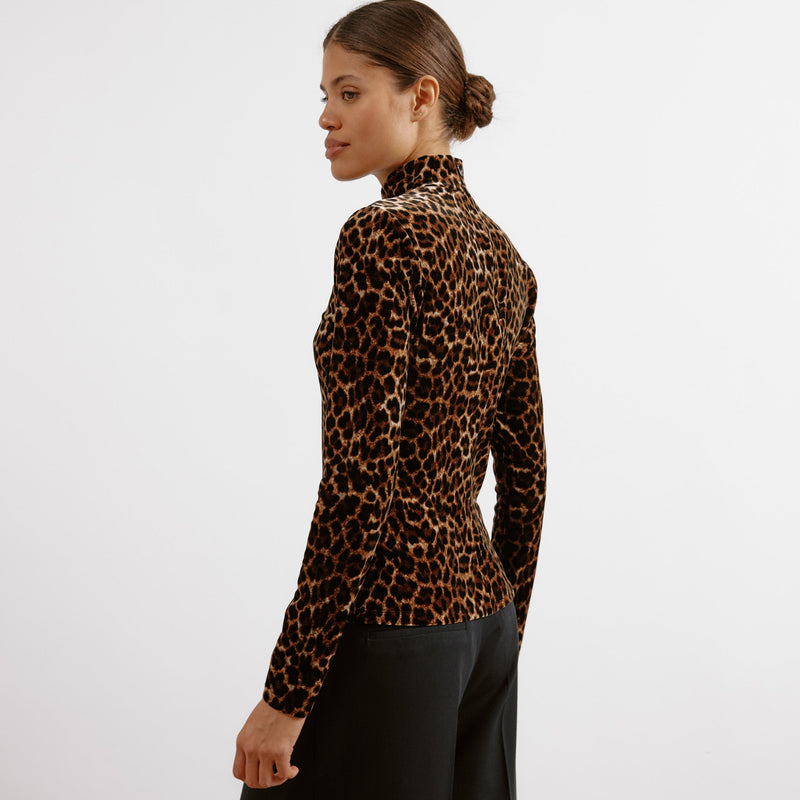 Animal Velvet Top by Albaray